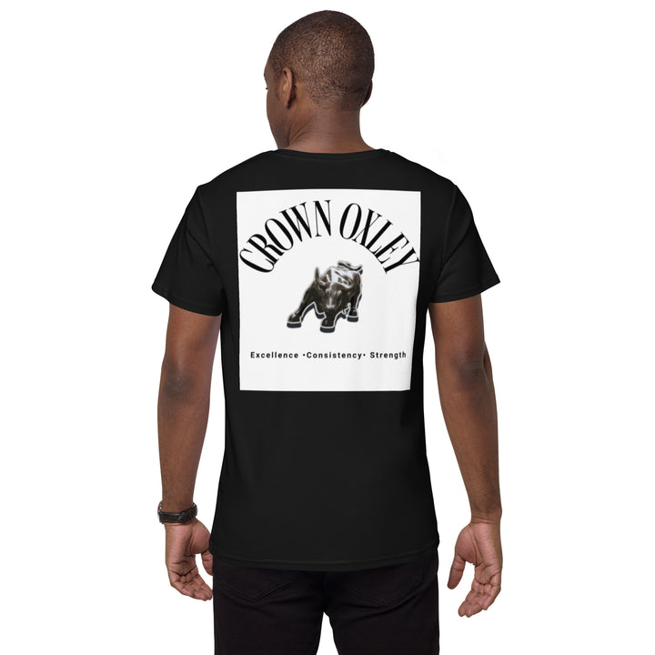 Men's premium cotton t-shirt - Crown Oxley