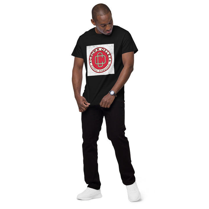 Men's premium cotton t-shirt - Crown Oxley