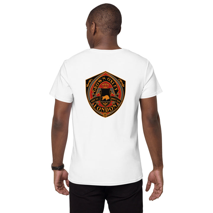 Men's premium cotton t-shirt - Crown Oxley